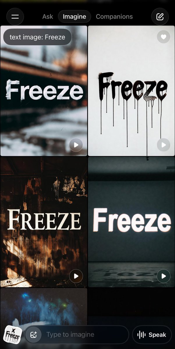 X Freeze